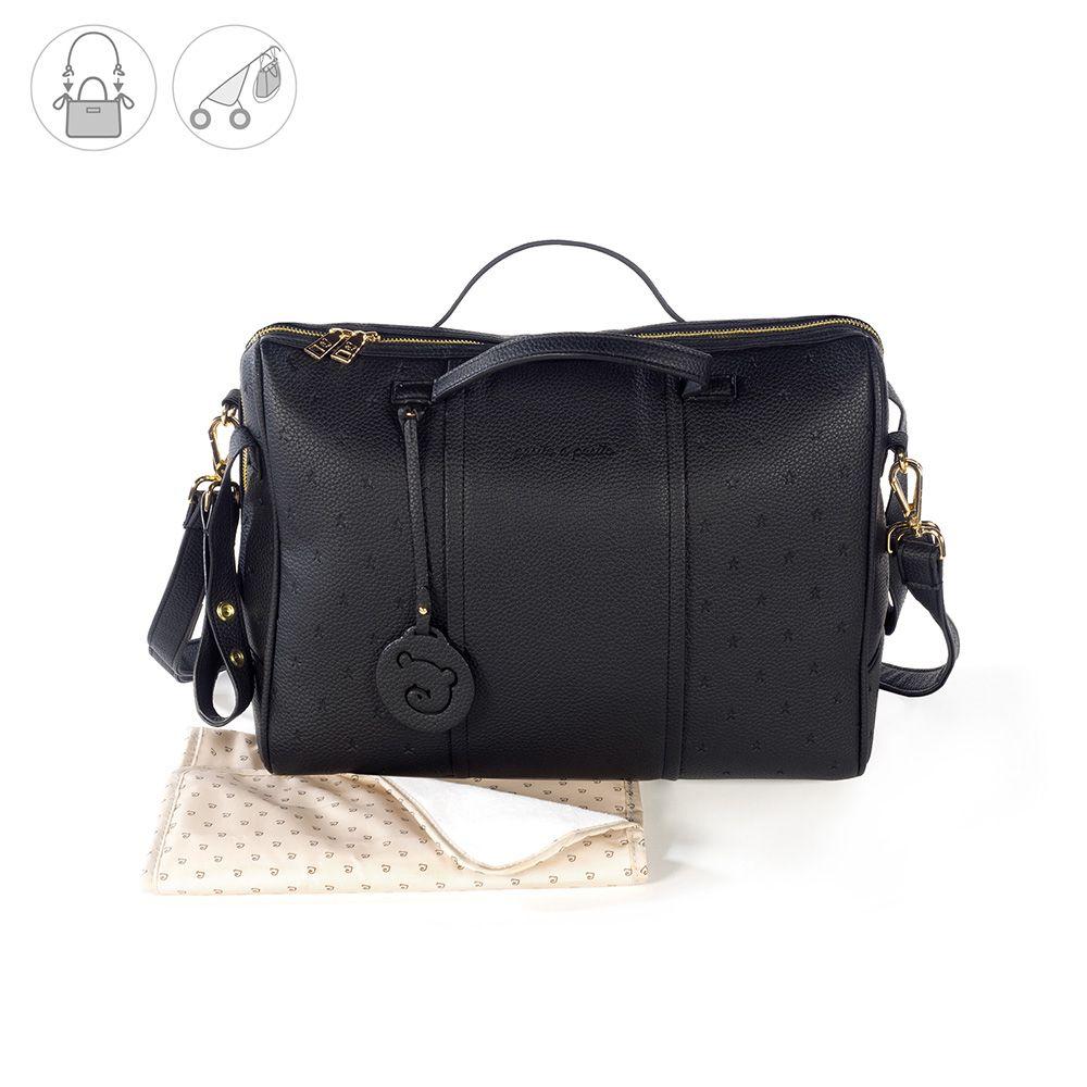 Borsa Fasciatoio London Nero Pasito Pasito 4 Borsa Fasciatoio London Nero Pasito Pasito - immagine 4
