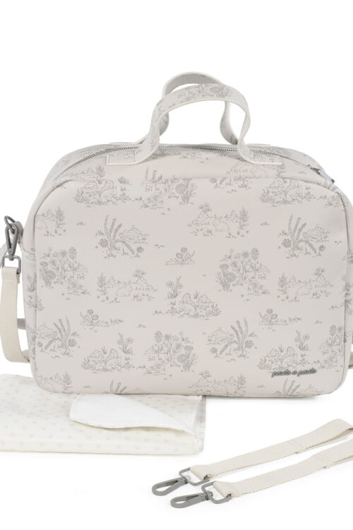 Borsa Fasciatoio Toile De Jouy Cream Pasito Pasito