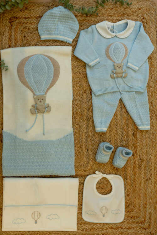 Coordinato Marlu' in Cotone EK5080 Cielo