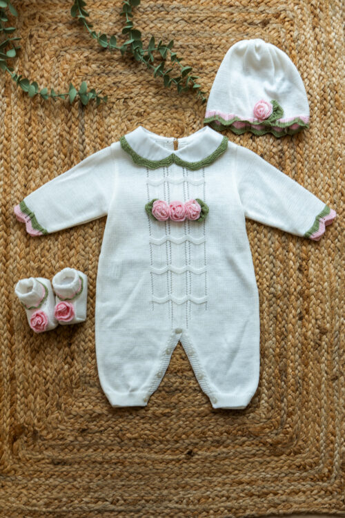 Completo Marlu' in Cotone EK1810 Bianco