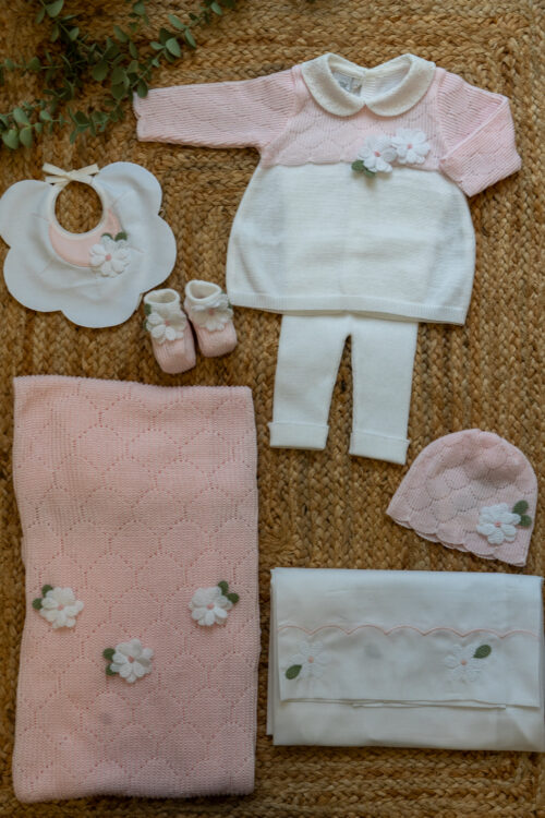 Coordinato Stella in Cotone EK2180 Rosa