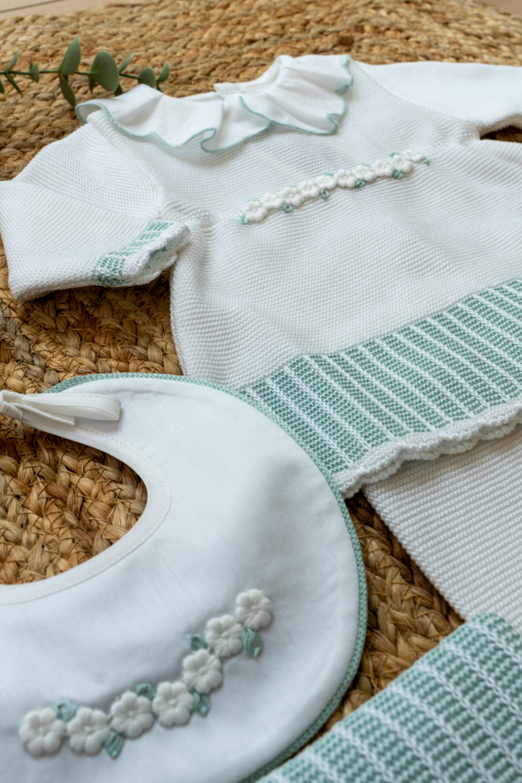 Coordinato Marlu' in Cotone EK2480 Salvia 2 Coordinato Marlu' in Cotone EK2480 Salvia - immagine 2