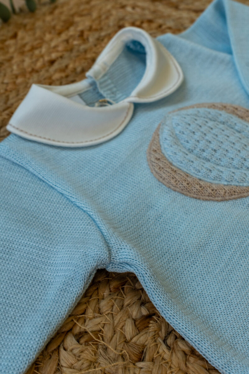 Completo Marlu' in Cotone EK5010 Cielo — foto 4
