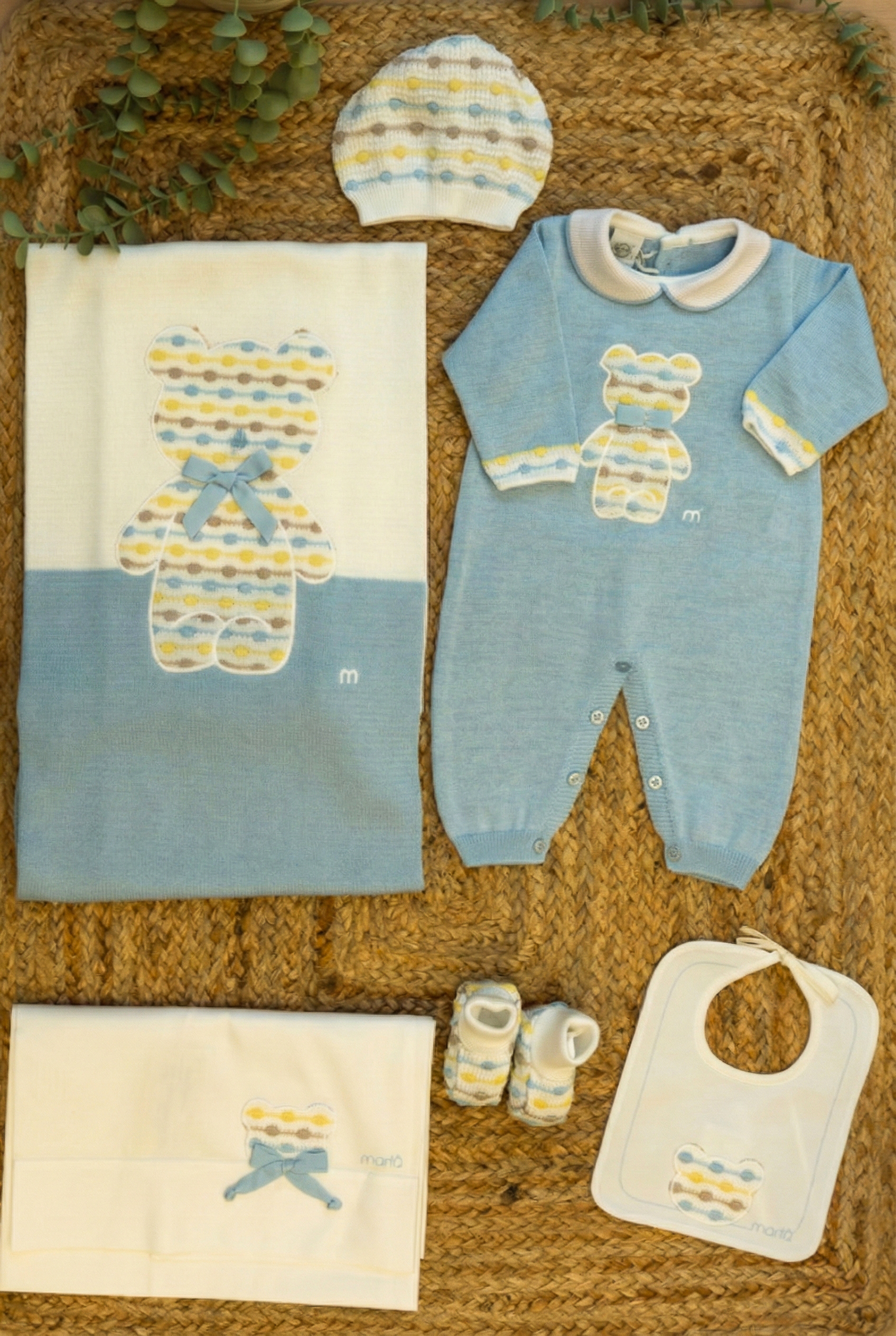 Coordinato Marlu' in Cotone EK5180BIS Cielo 1 Coordinato Marlu' in Cotone EK5180BIS Cielo