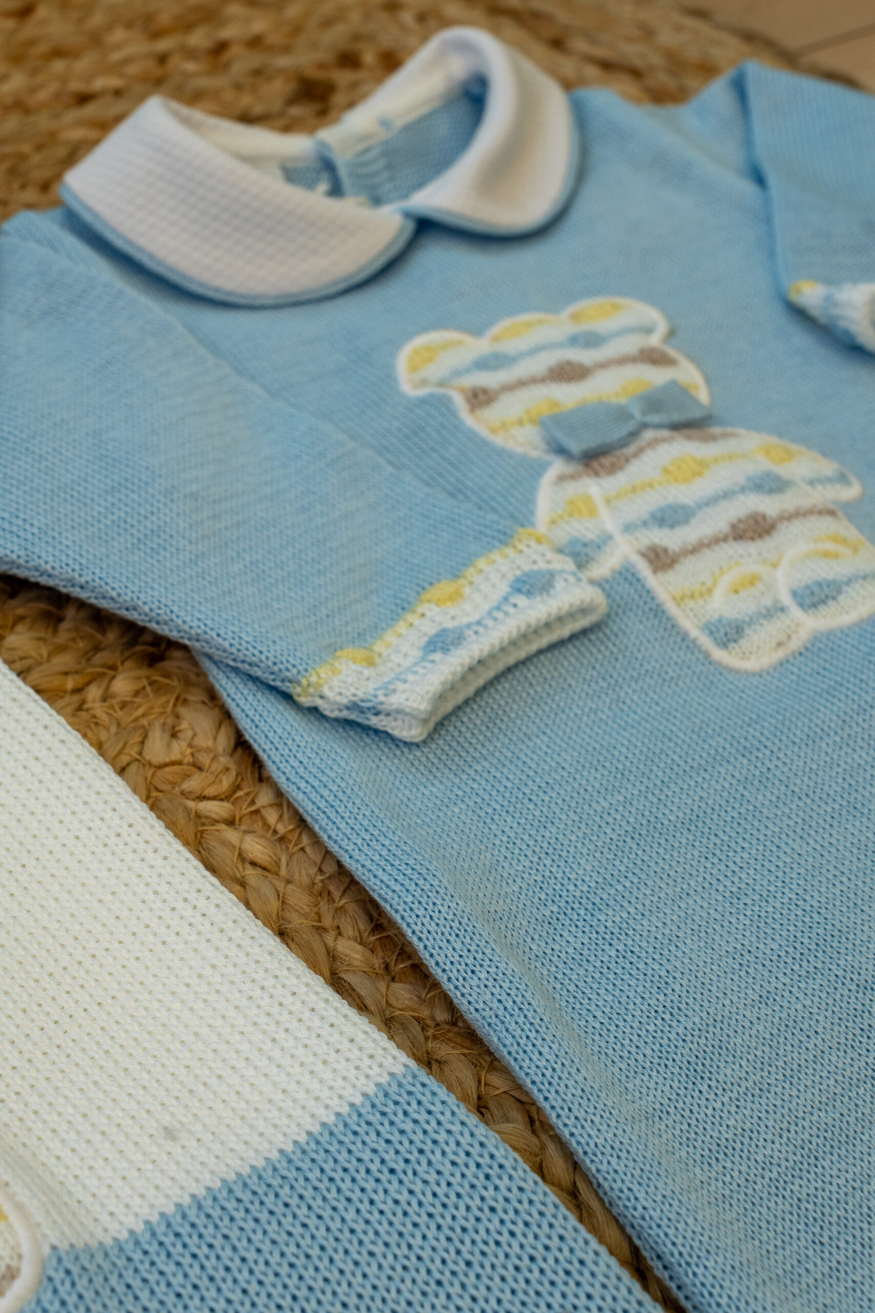 Coordinato Marlu' in Cotone EK5180BIS Cielo 2 Coordinato Marlu' in Cotone EK5180BIS Cielo - immagine 2