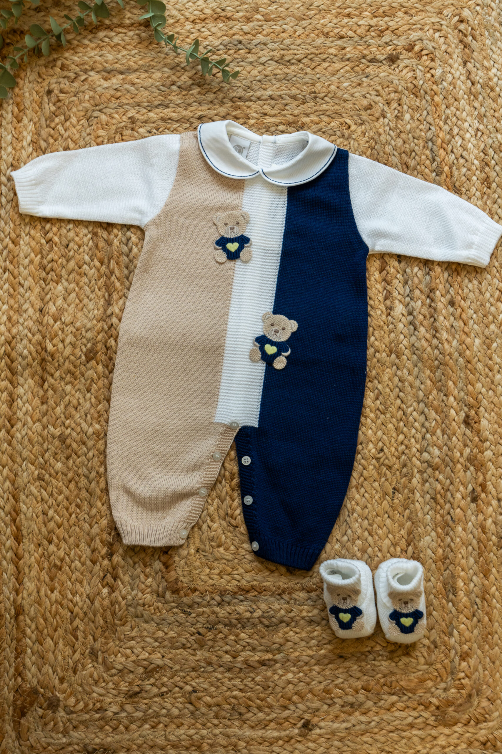 Completo Marlu' in Cotone EK6010 Sabbia 1 Completo Marlu' in Cotone EK6010 Sabbia