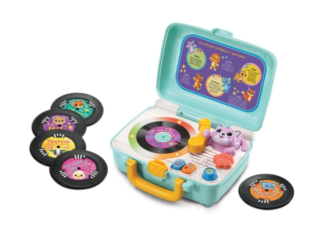 WISKY MICIO GIRADISCHI-VTECH 1 WISKY MICIO GIRADISCHI-VTECH