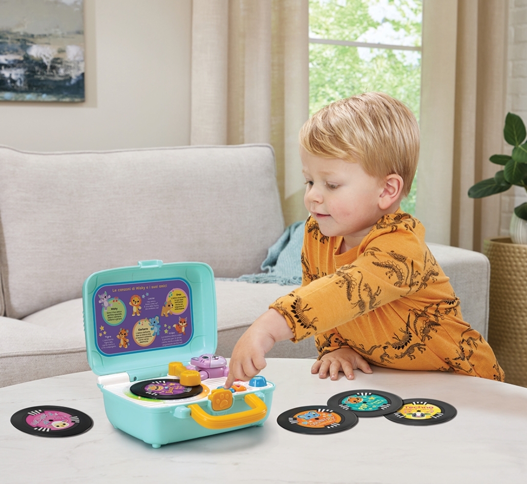 WISKY MICIO GIRADISCHI-VTECH 3 WISKY MICIO GIRADISCHI-VTECH - immagine 3