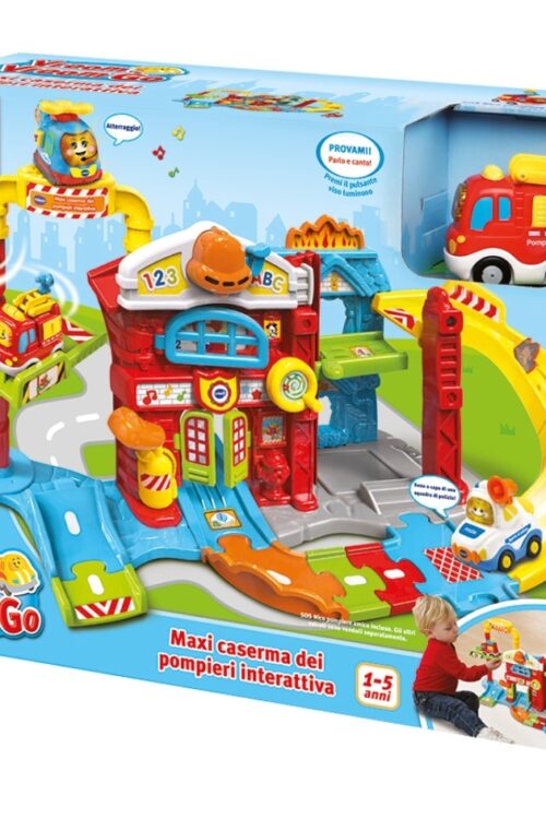 VROOM VROOM GO-MAXI CASERMA DEI POMPIERI INTERATTIVA