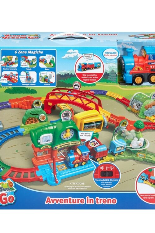 VROOM VROOM GO-AVVENTURE IN TRENO