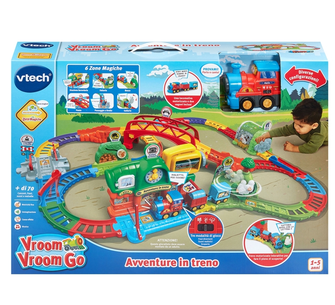 VROOM VROOM GO-AVVENTURE IN TRENO 1 VROOM VROOM GO-AVVENTURE IN TRENO