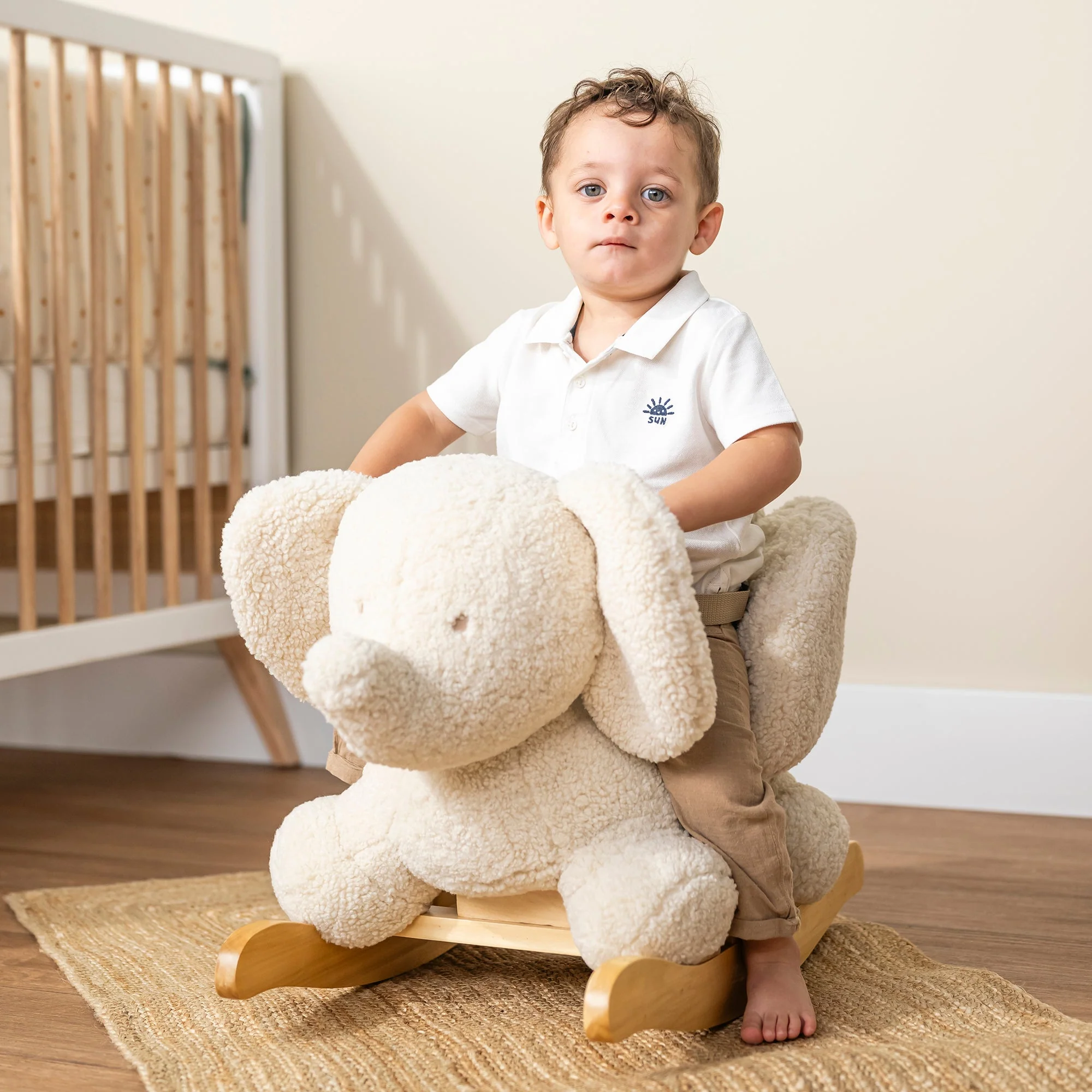 NATTOU ELEFANTE GIOCATTOLO A DONDOLO TEDDY 2 NATTOU ELEFANTE GIOCATTOLO A DONDOLO TEDDY - immagine 2