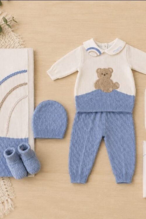 Coordinato Marlù IS6380TWINS Vaniglia/Cielo Polvere