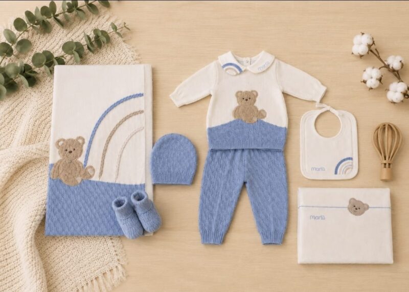 Coordinato Marlù IS6380TWINS Vaniglia/Cielo Polvere — foto 1