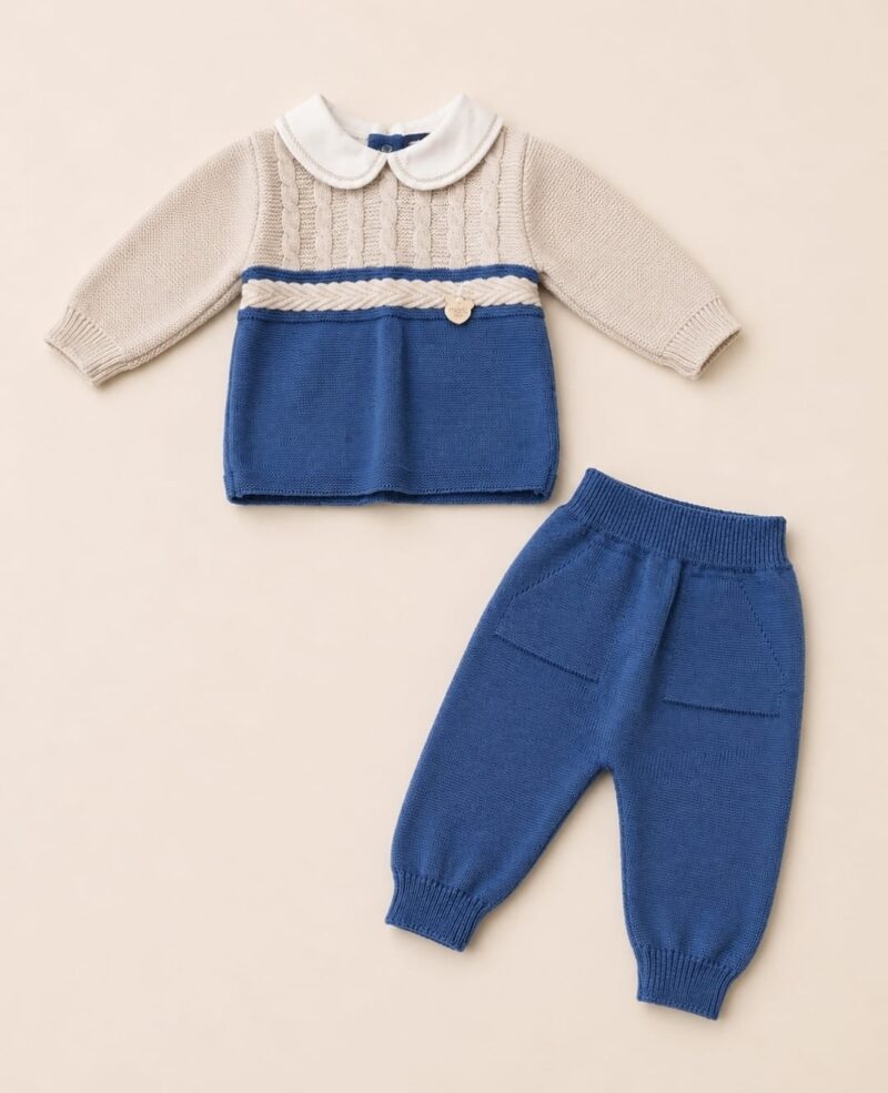 Coordinato Marlù IS5680 in Lana Vaniglia/laguna — foto 2